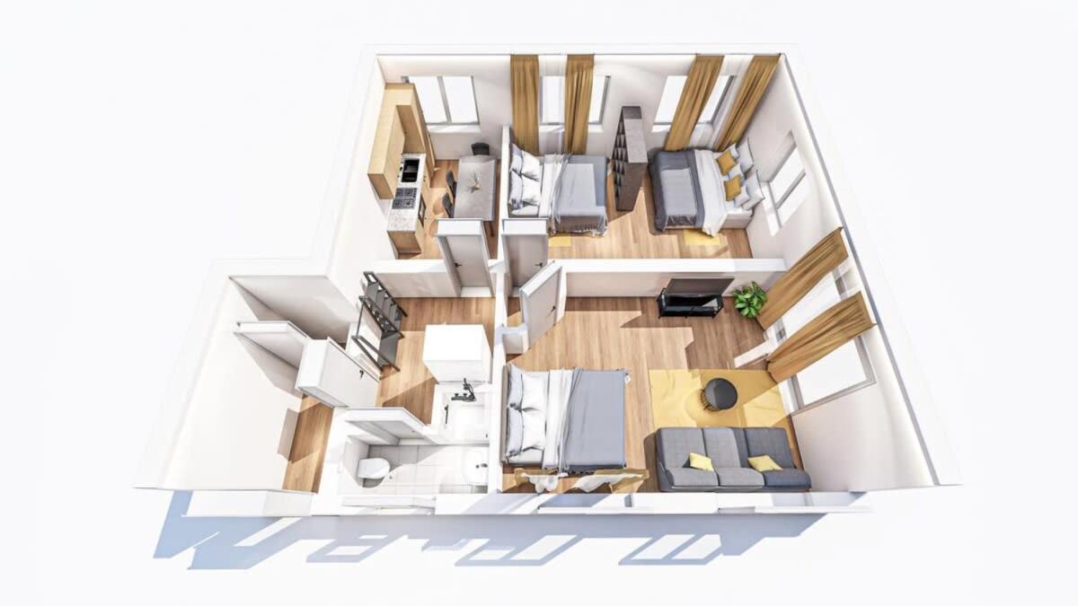 Beautiful 2 Bedroom Apartment Incl Parking Hamburgo Exterior foto